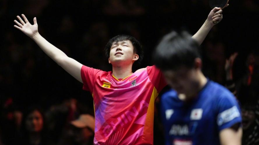 乒乓球男单决赛：中国选手夺冠