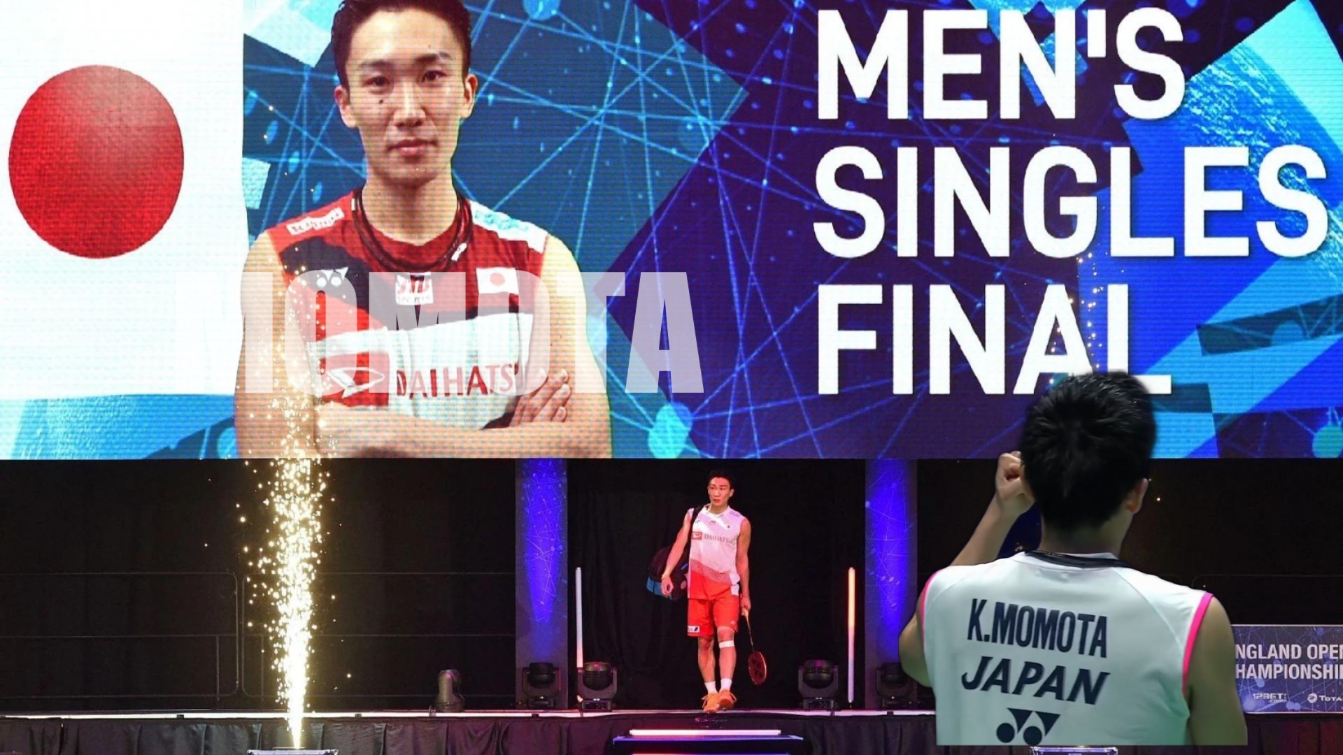 包含丹麦队轻取印尼队，桃田贤斗状态火热的词条